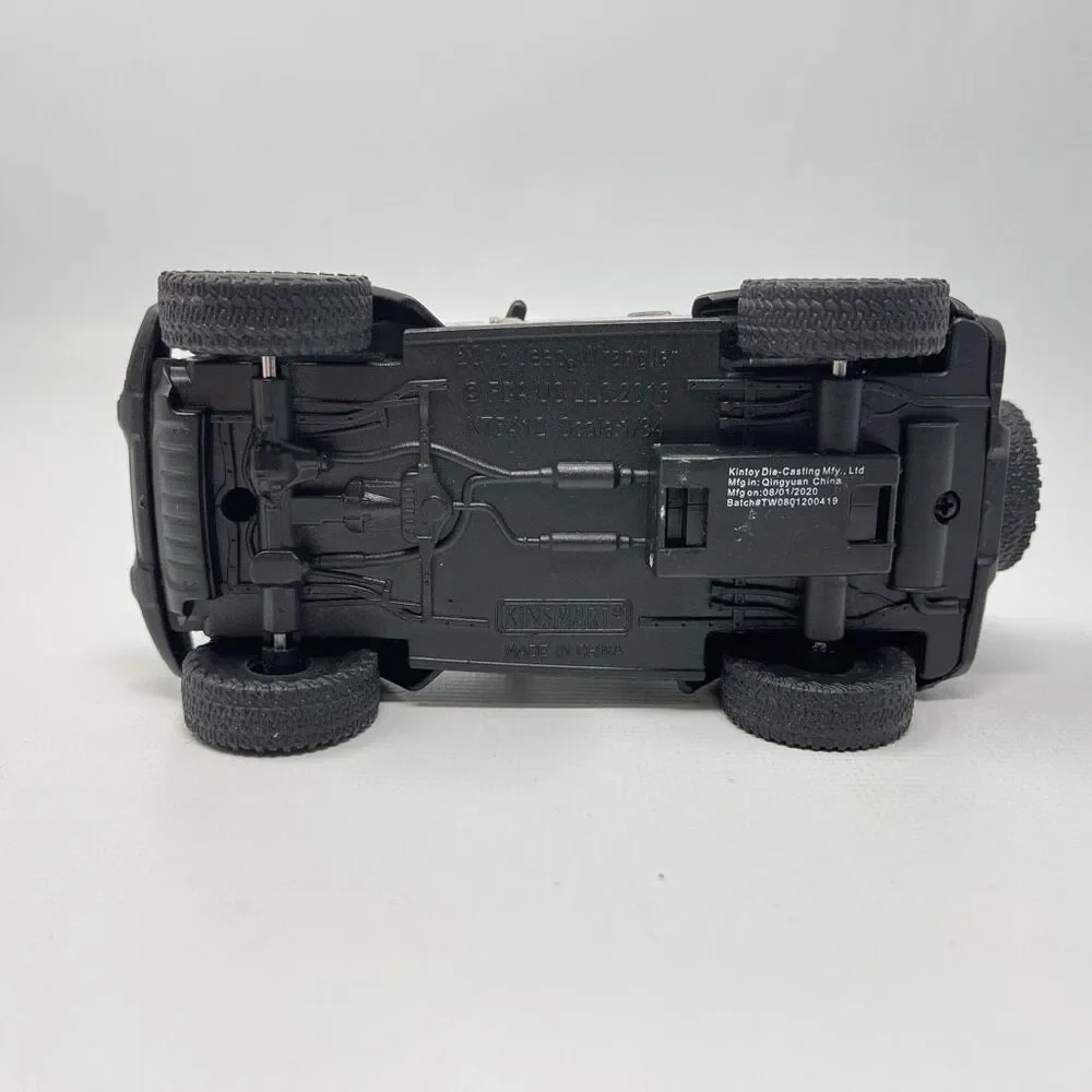 Kinsmart Jeep Wrangler Rubicon 2018 Die Cast Pull Back Topless Camo 1:34